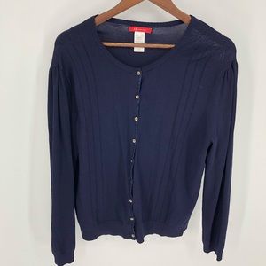 Anne Klein Cardigan button down sweater